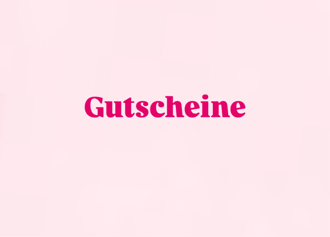 Geschenk Gutschein