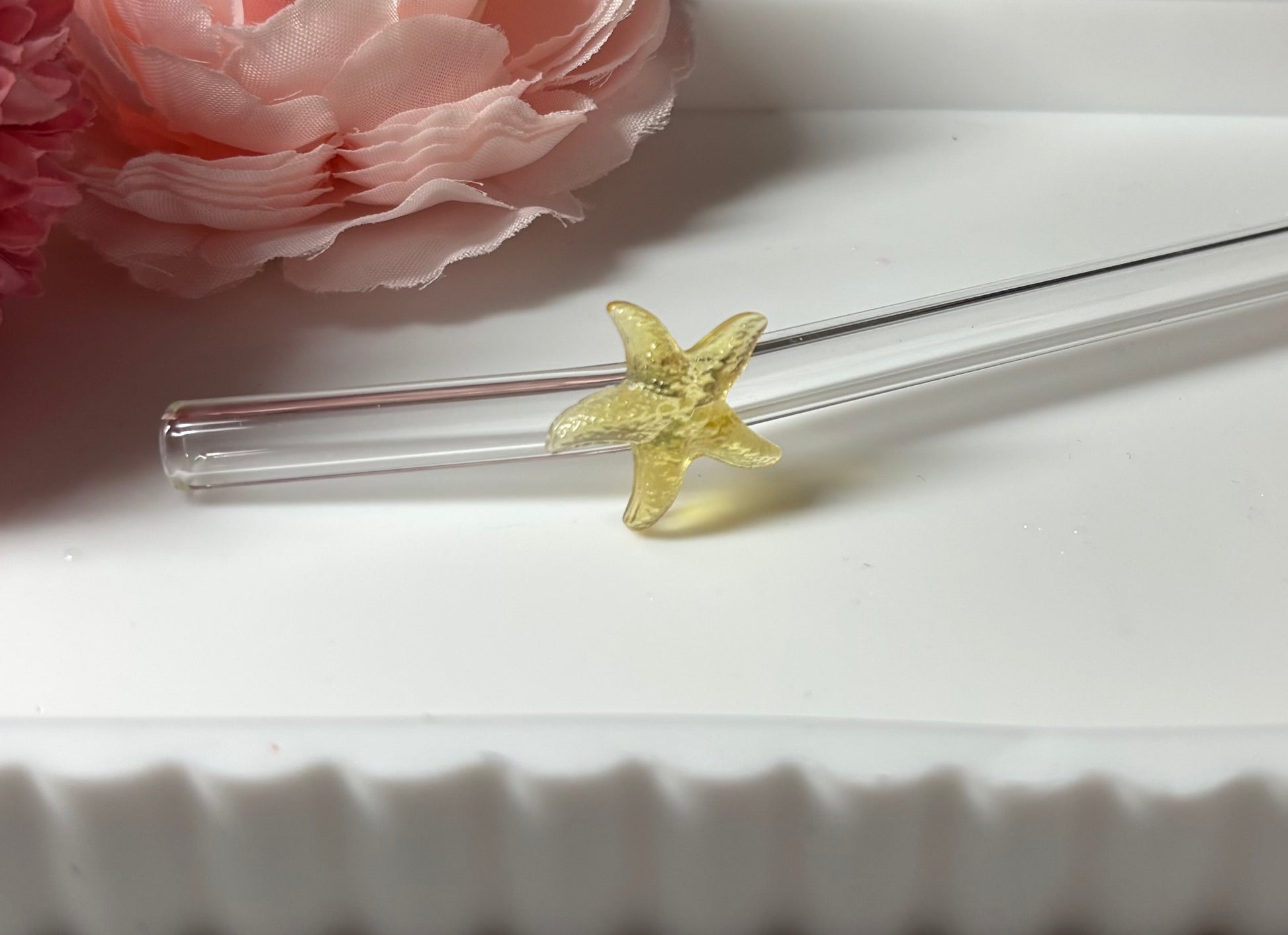 Glasstrohhalm Seestern