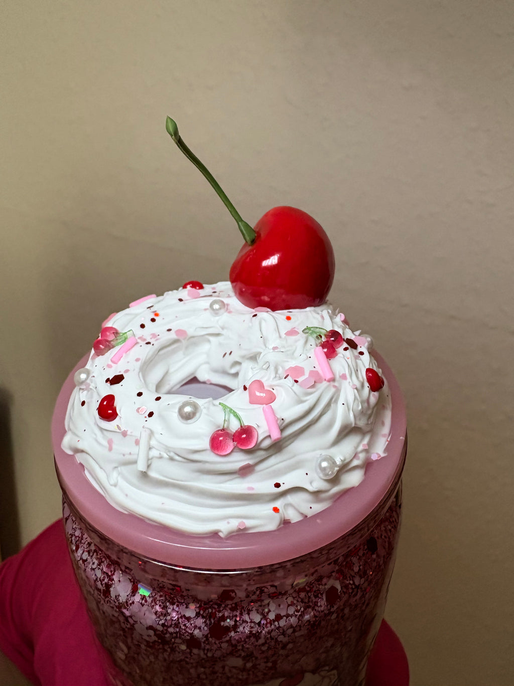 Personalisierter Deckel nur für die kleinen Becher 16oz