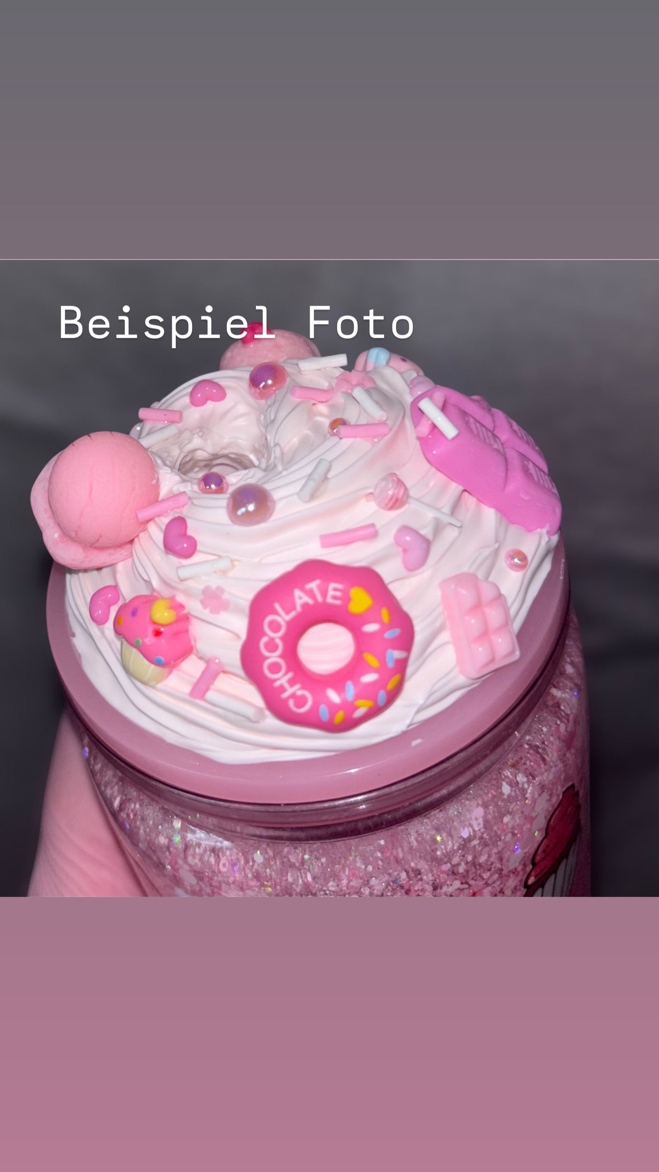 Personalisierter Deckel nur für die kleinen Becher 16oz