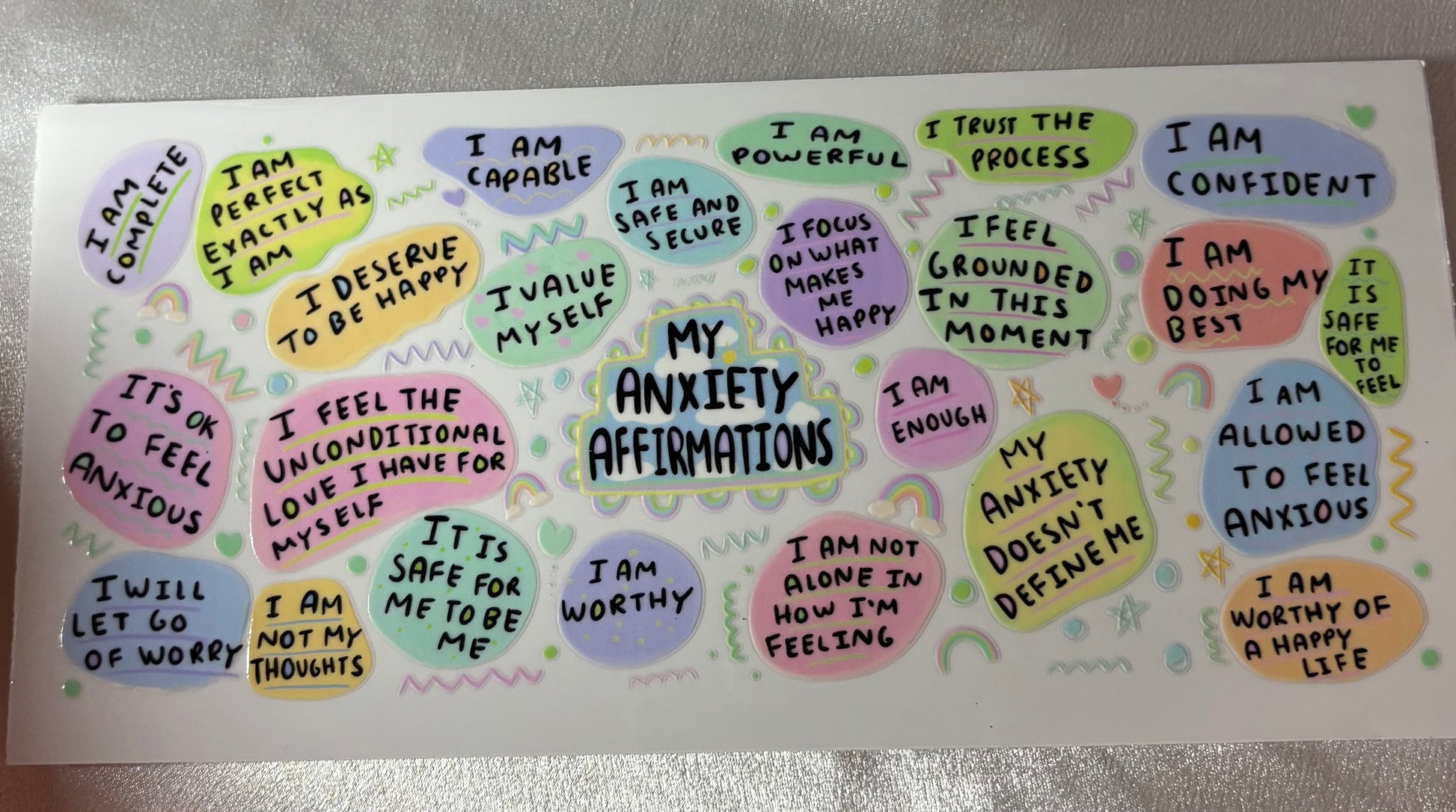 My Anxiety Affirmations