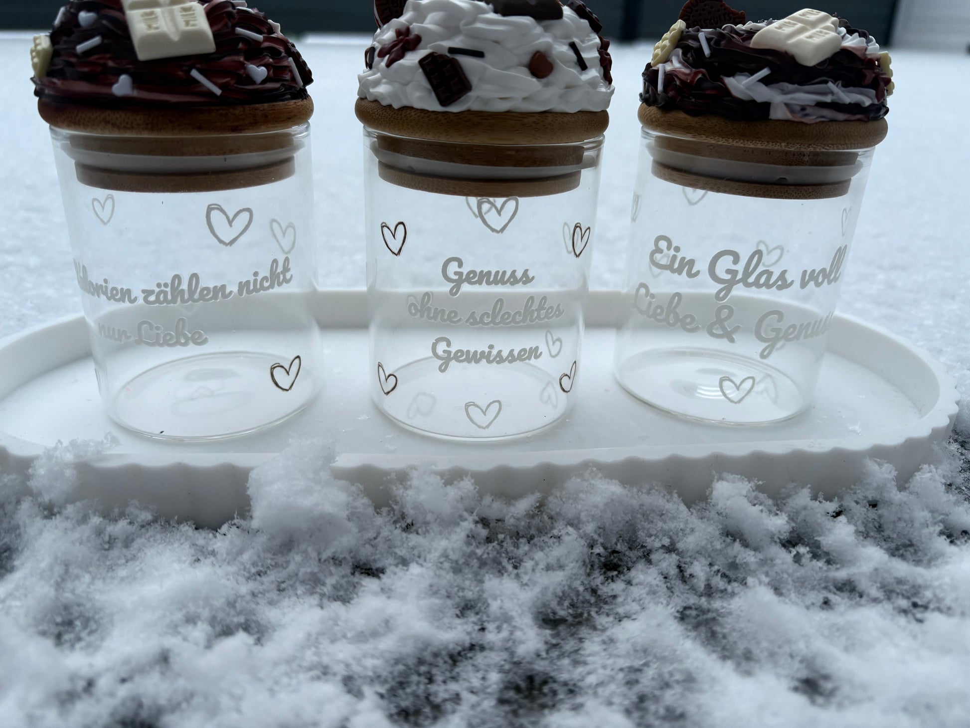 3er Vorratsgläser Geschenk-Set 🤍