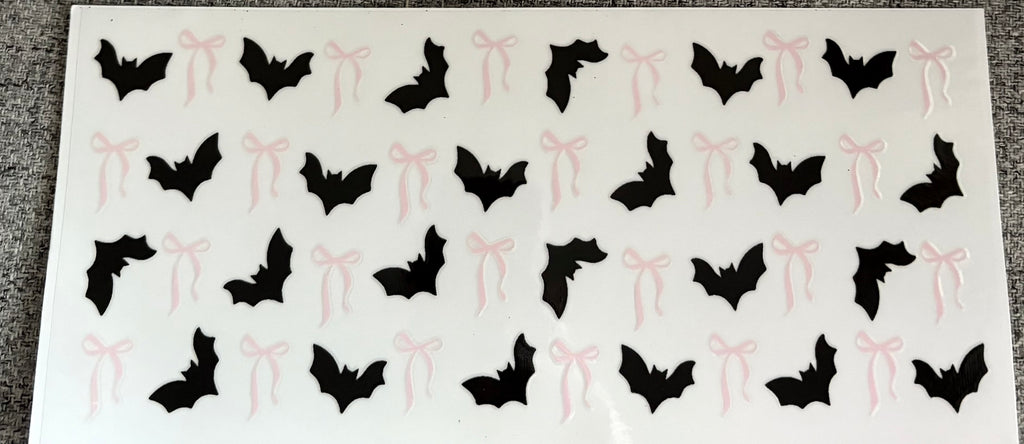 Fledermaus Rosa/ Lila/Blau/Grün