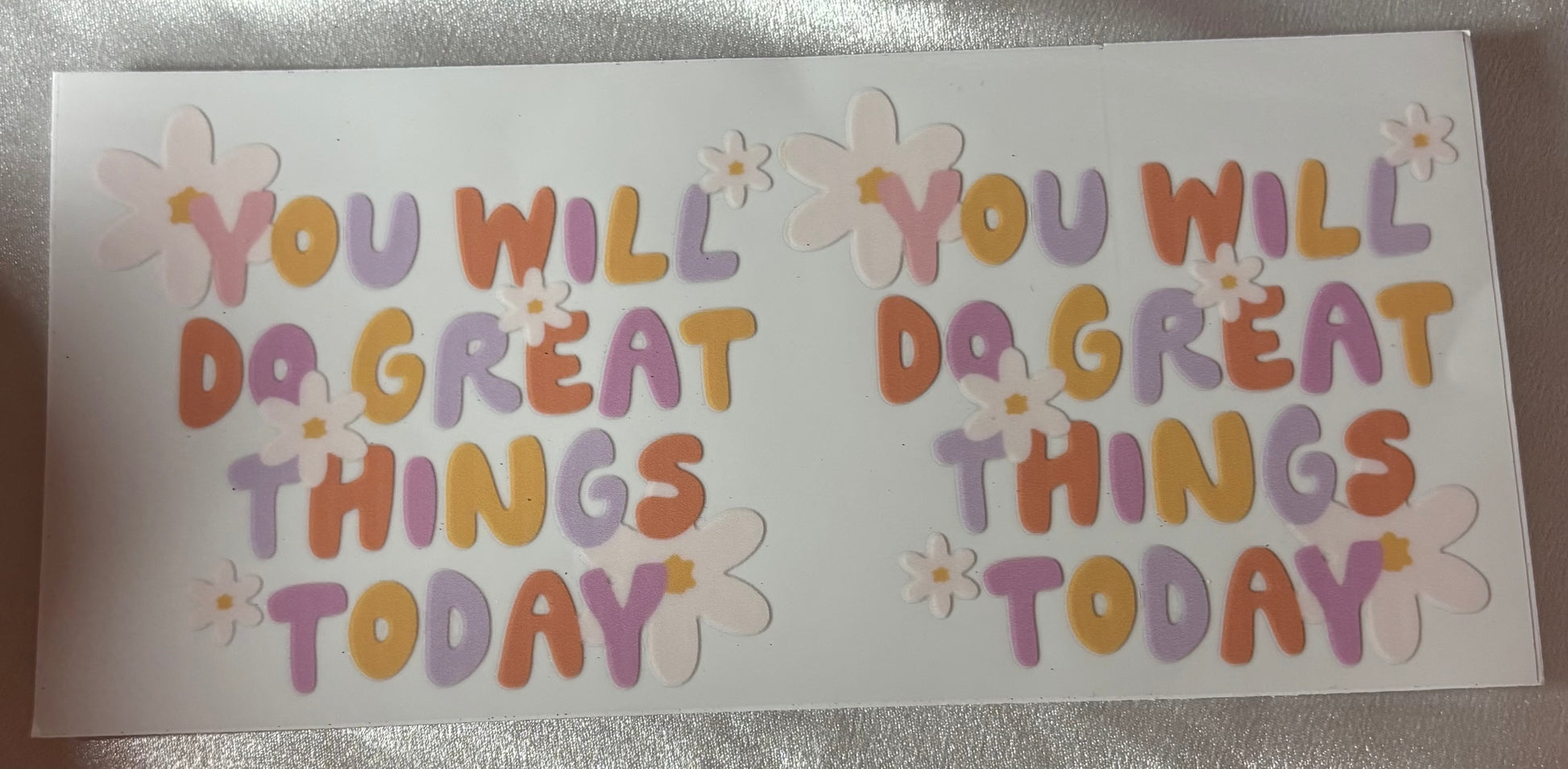 You will do Great Things