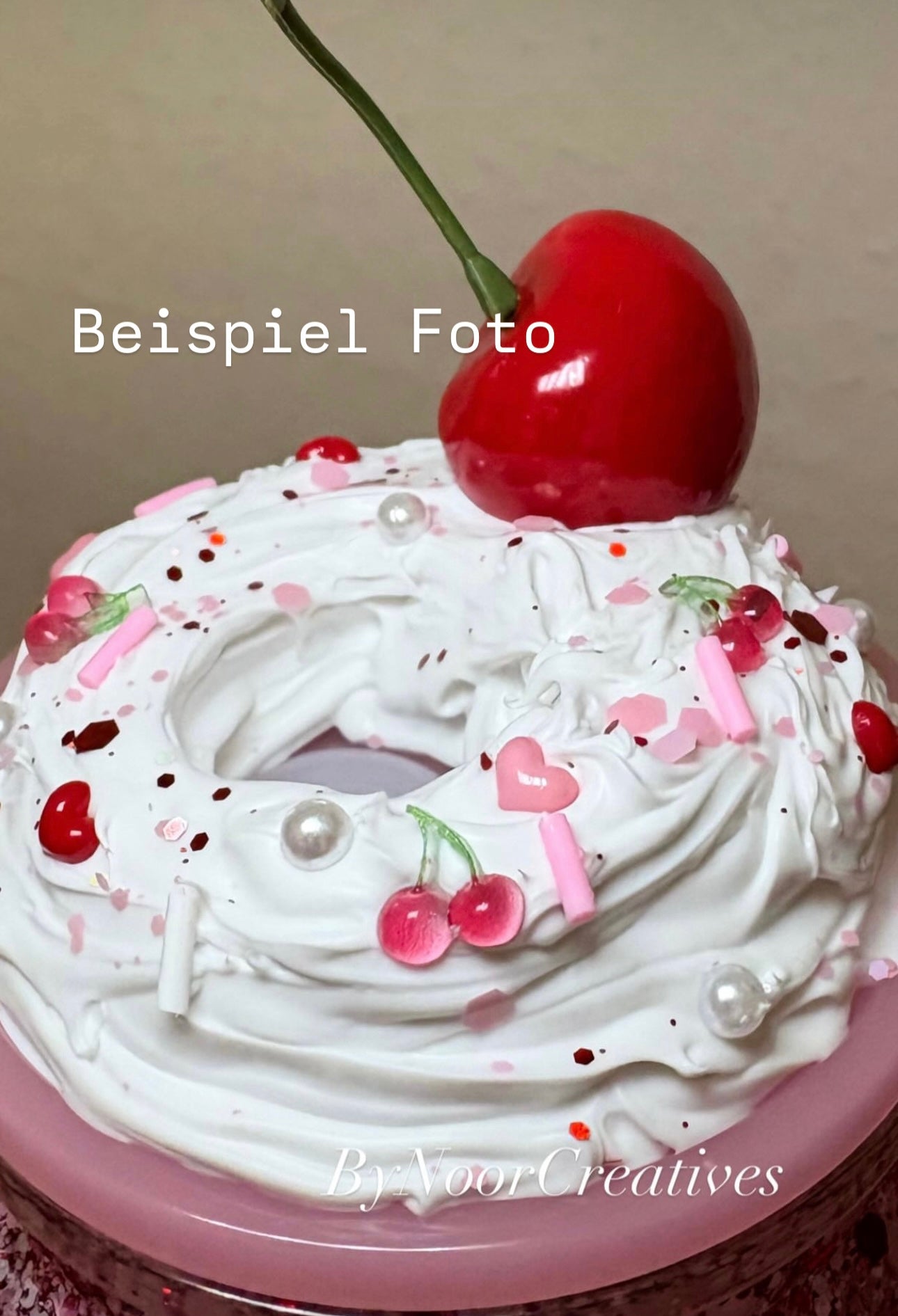 Personalisierter Deckel SAHNE