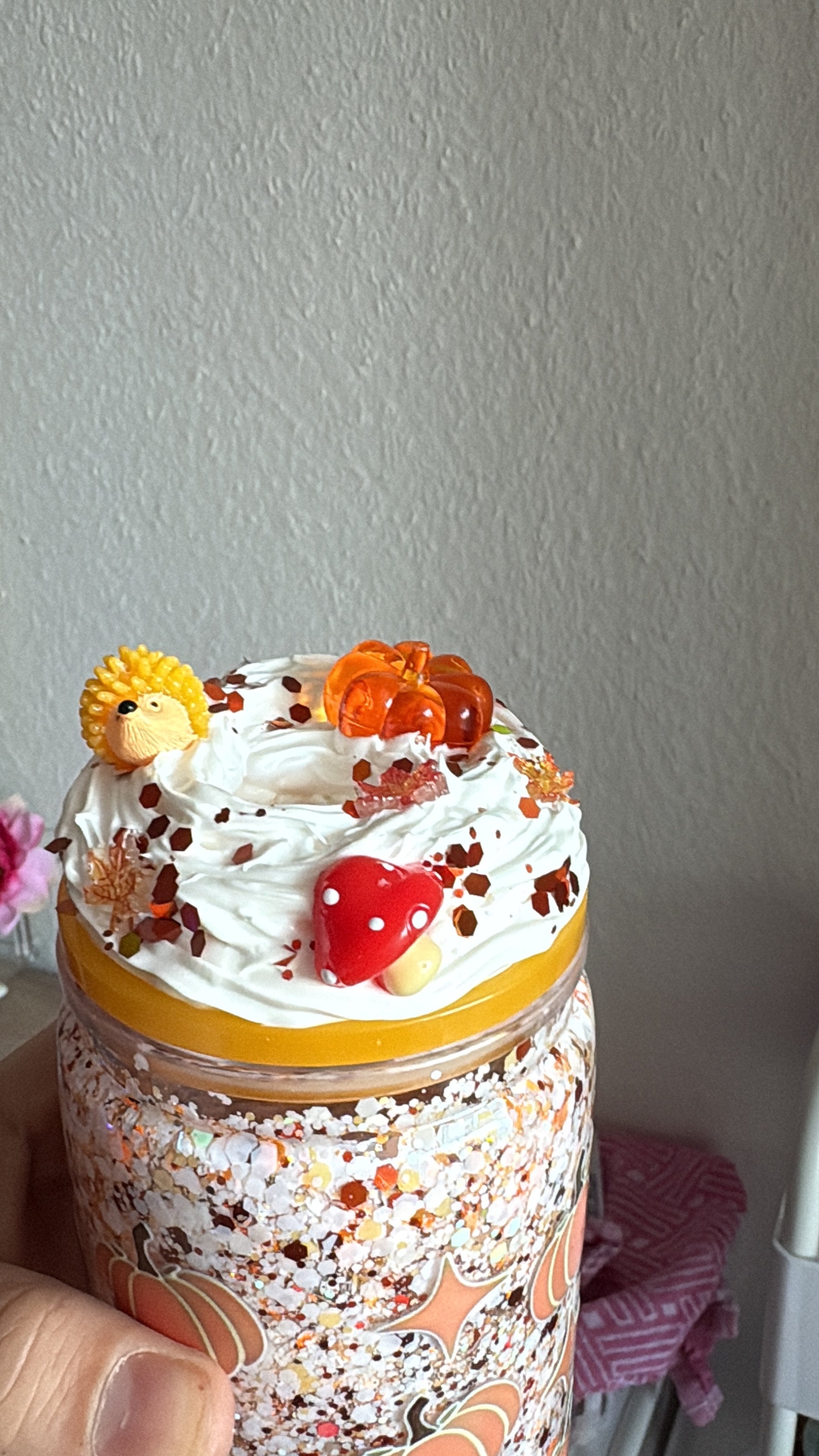 Personalisierter Deckel nur für die kleinen Becher 16oz