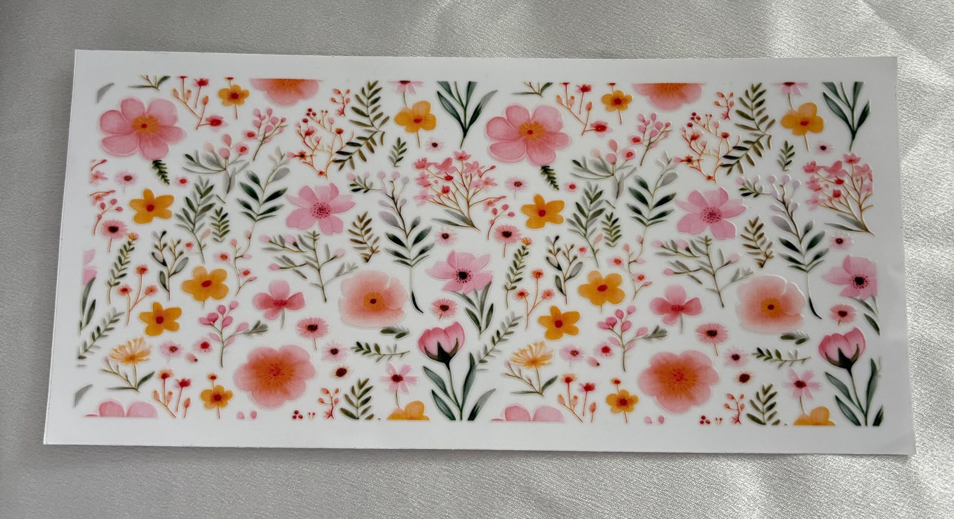 Blumenwiese Rosa orange