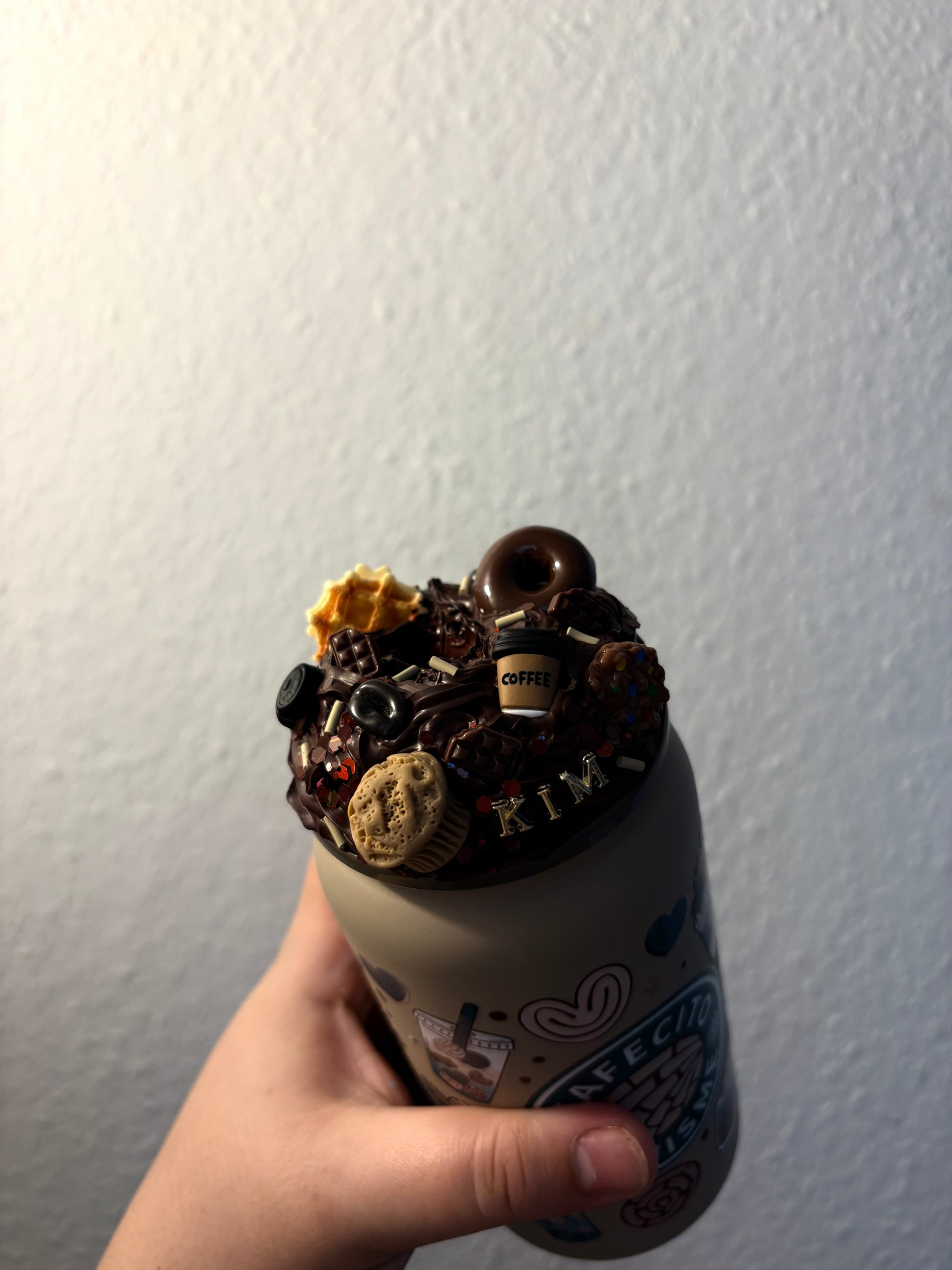 Personalisierter Deckel nur für die kleinen Becher 16oz