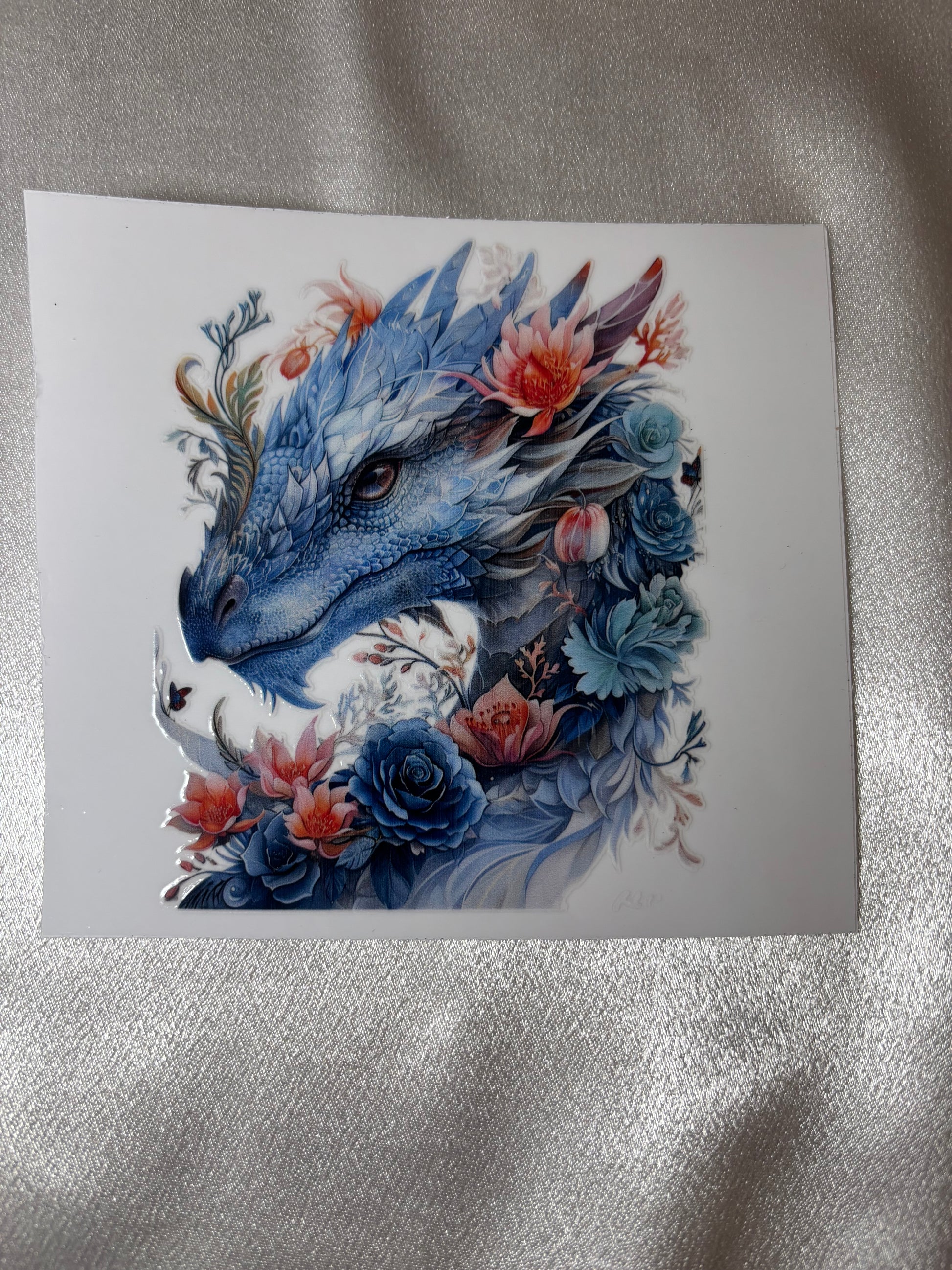 Drache Blau