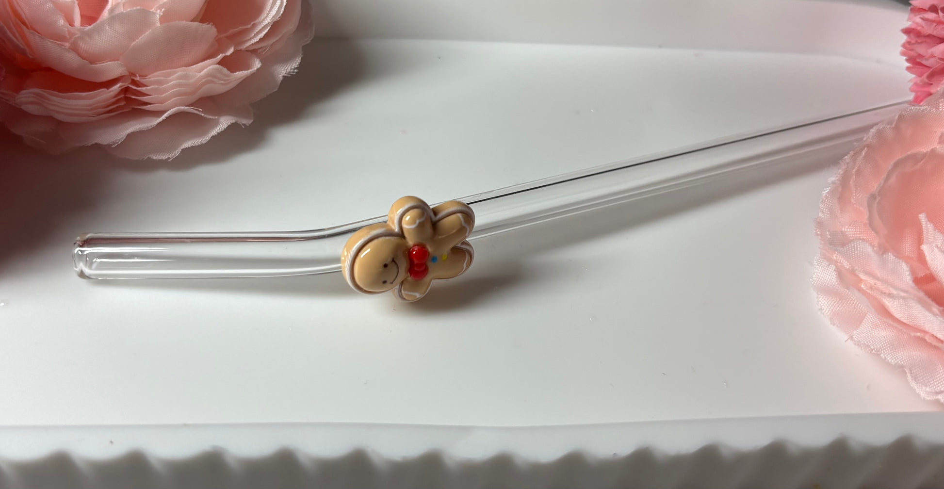 Glasstrohhalm Lebkuchen