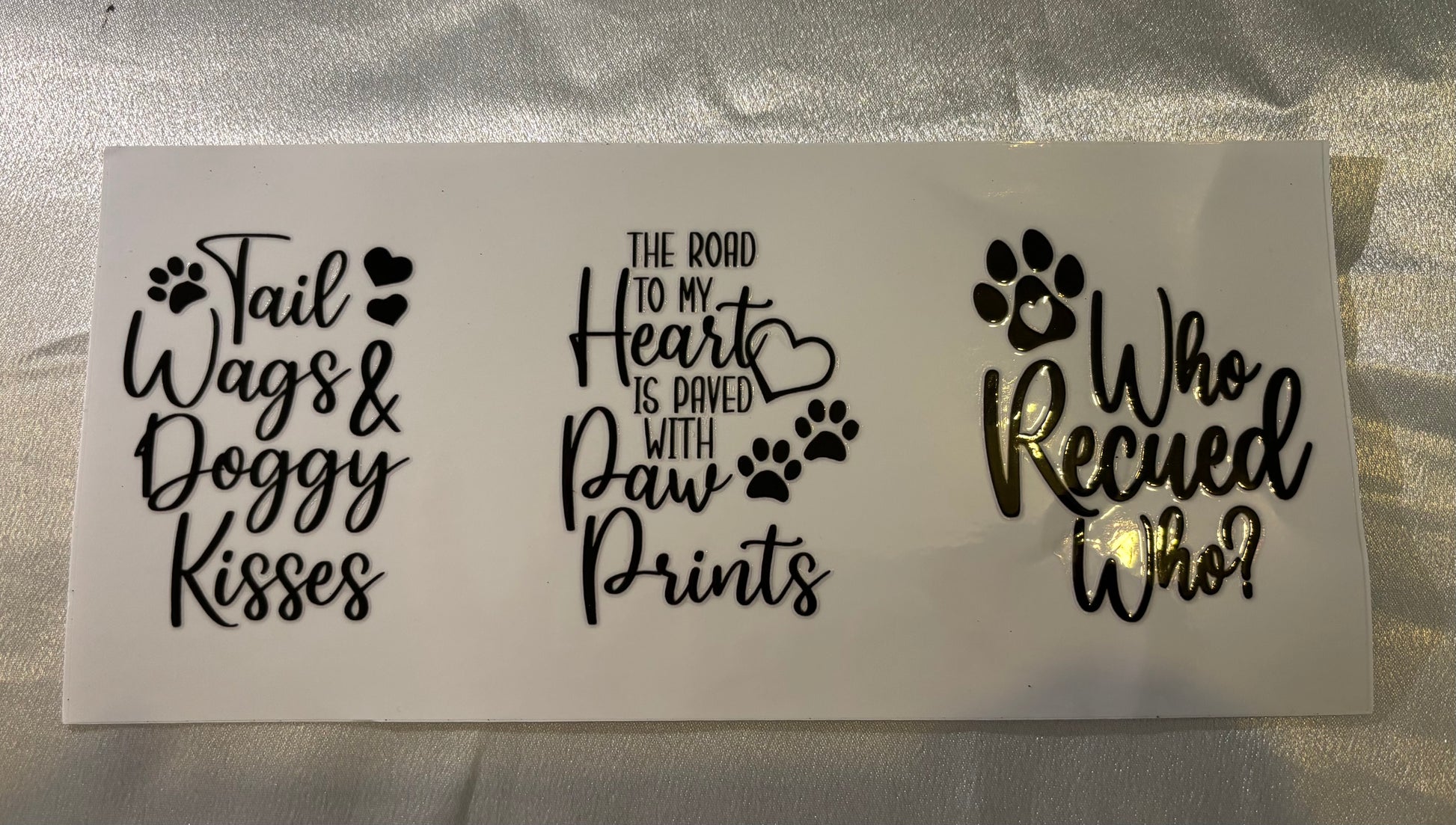 The Road to My Heart is payed with Paw Prints