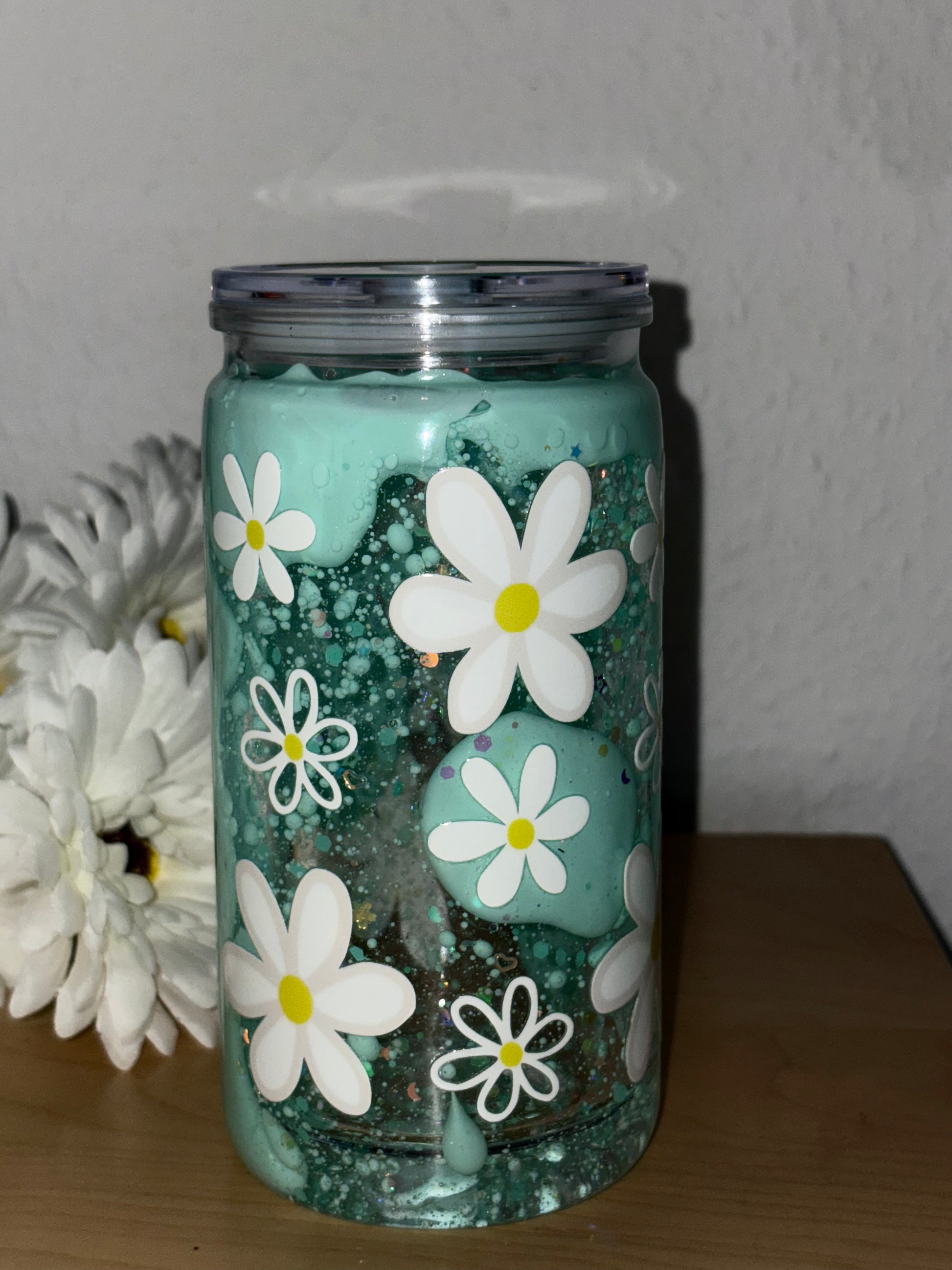 Daisy Slow Lava Becher🤍 ca.350ml B Ware