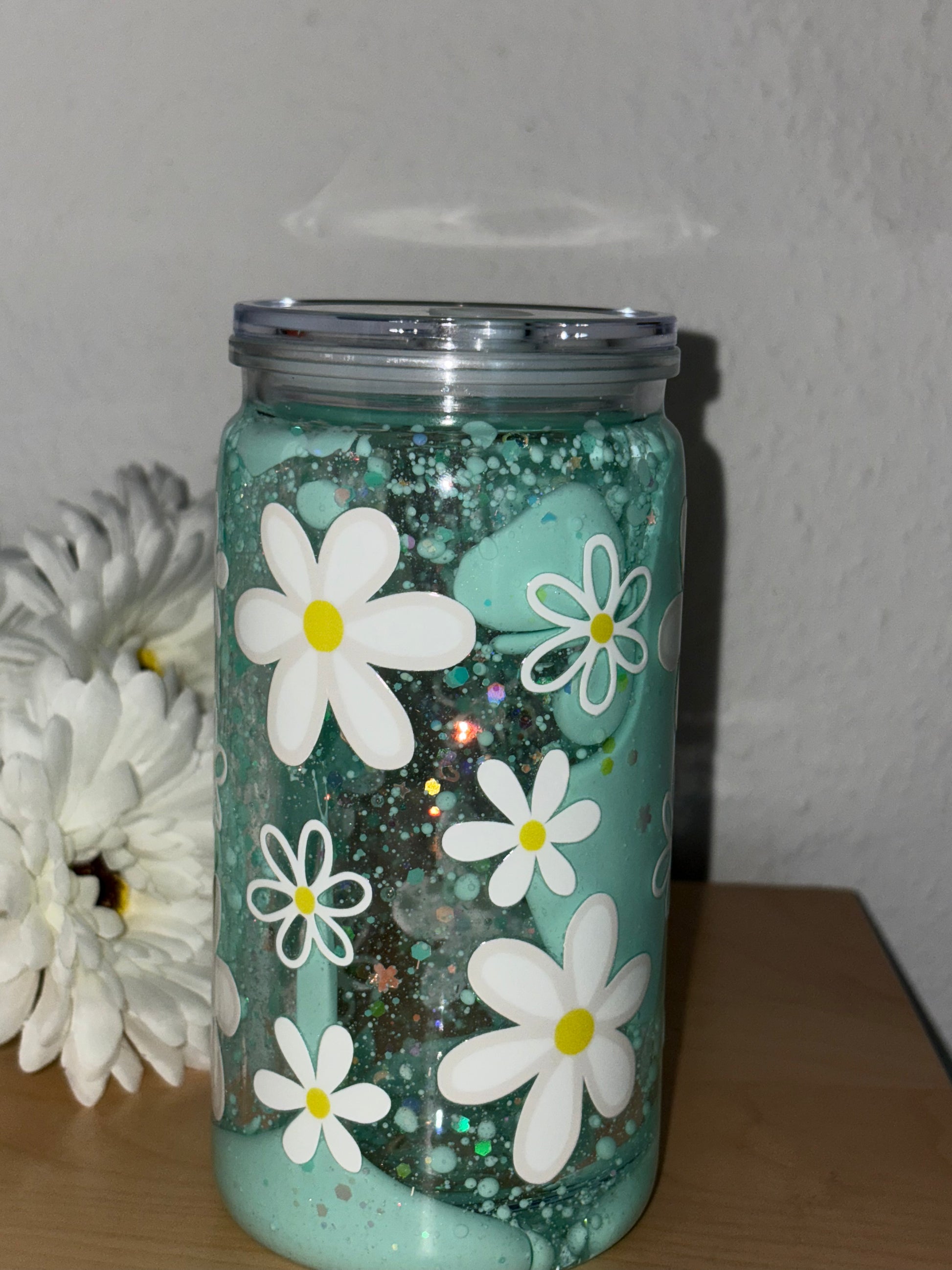 Daisy Slow Lava Becher🤍 ca.350ml B Ware