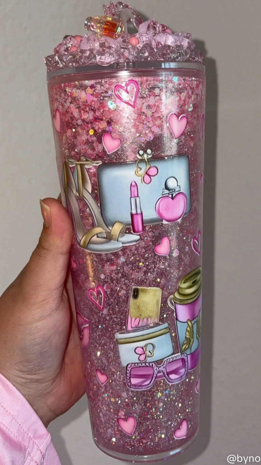 Lady Glitzer Becher✨