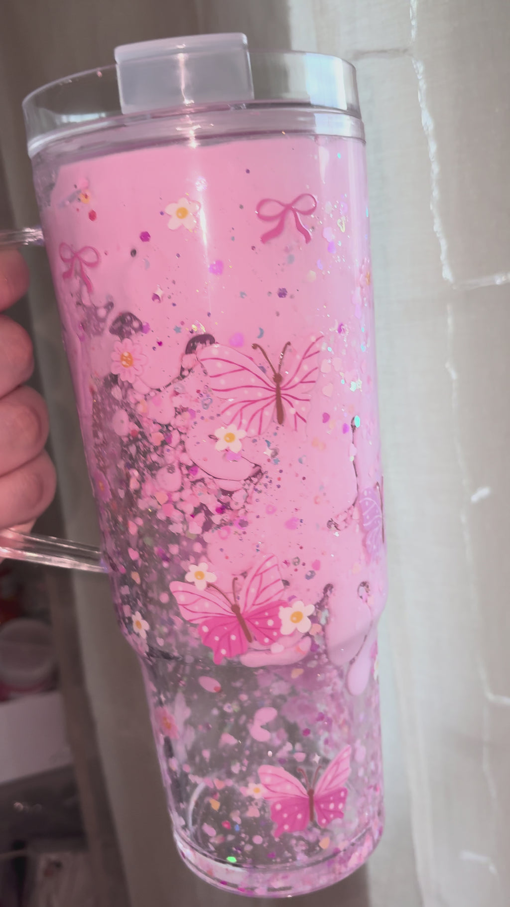 Schmetterling Lava Becher