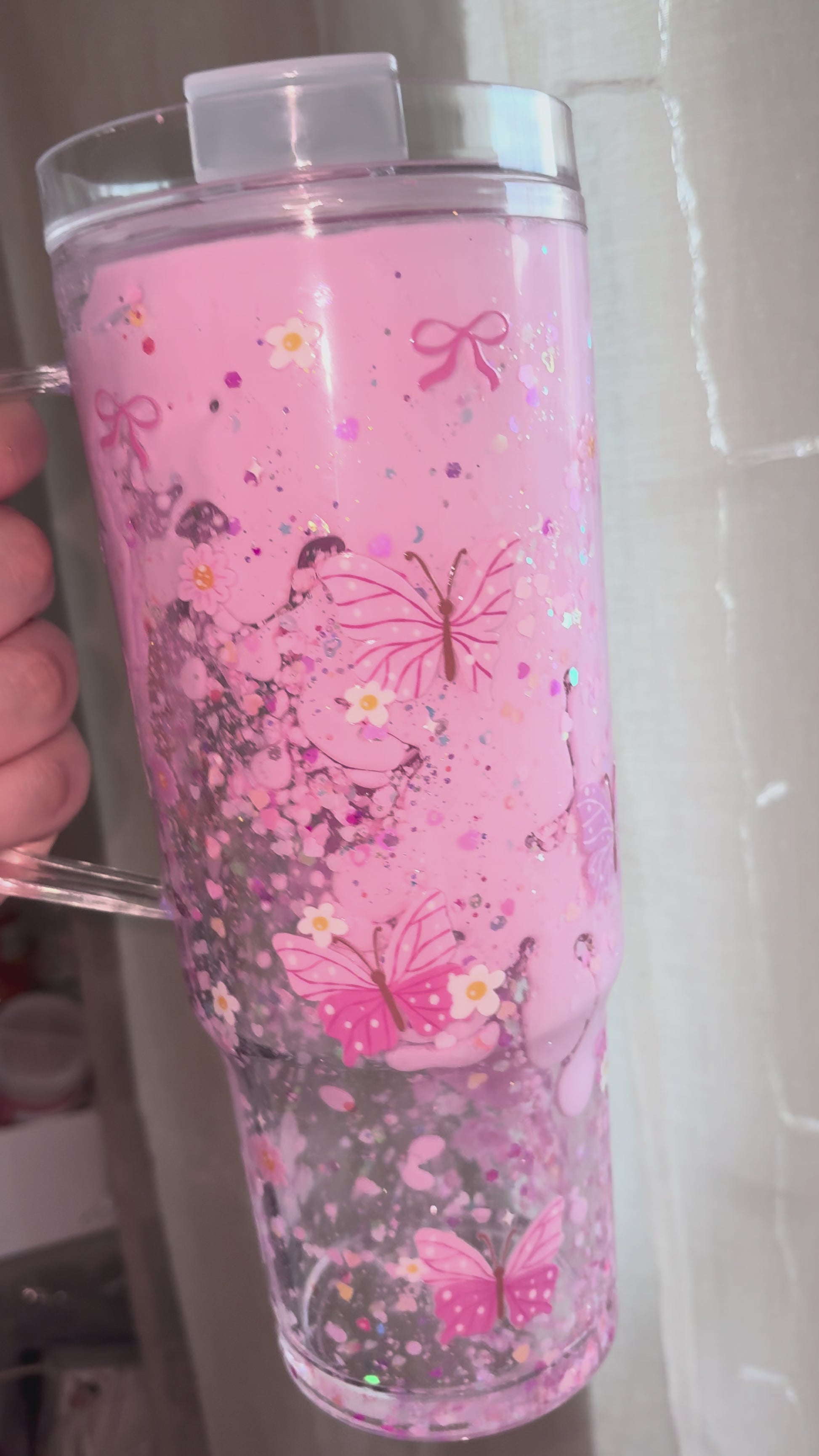 Schmetterling Lava Becher