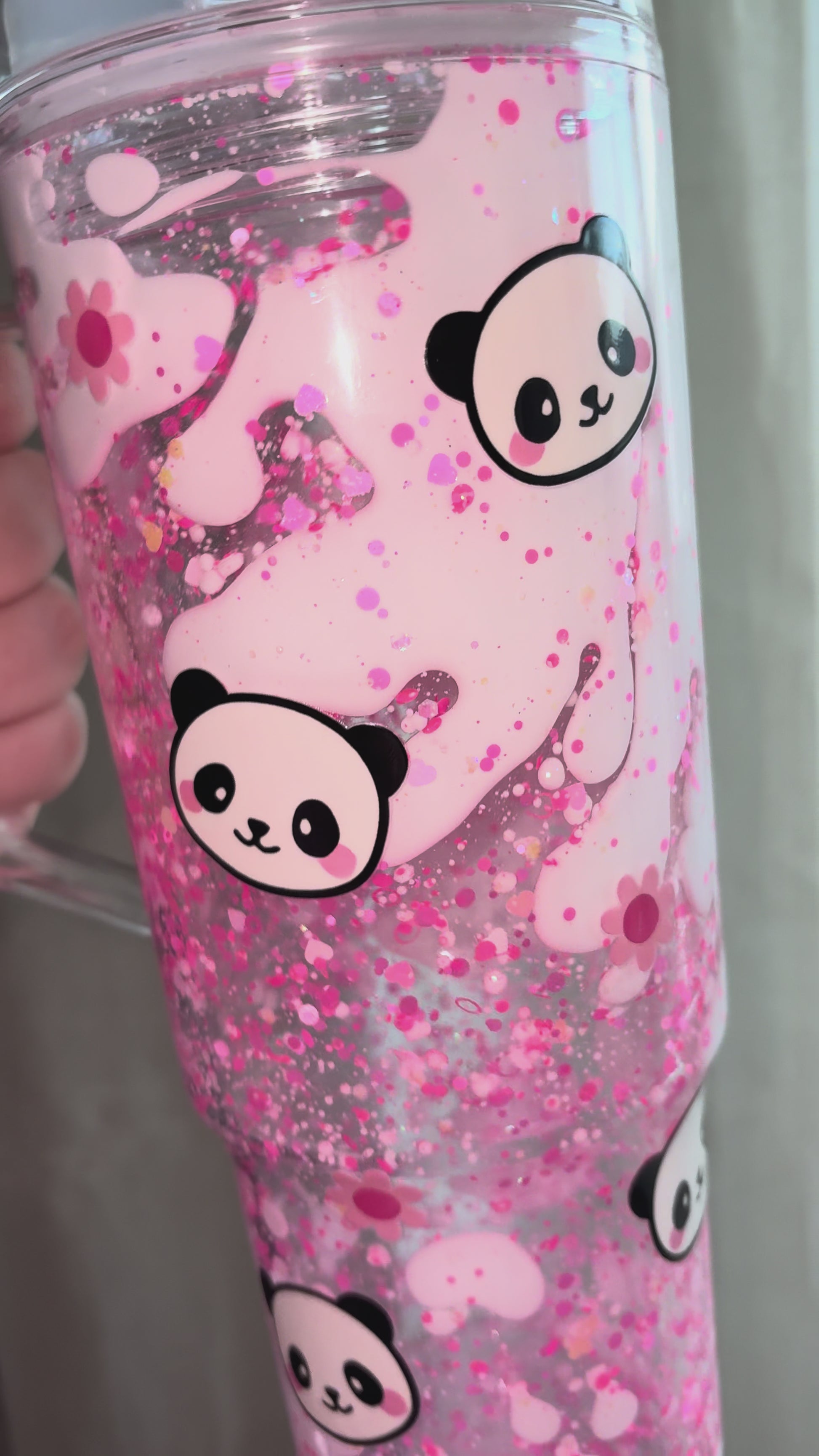 Panda Lava Becher
